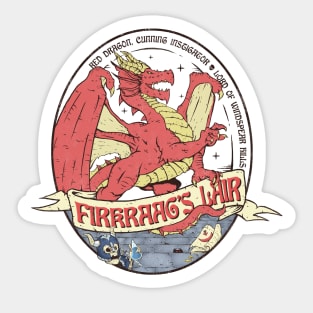 Red Dragon Sticker